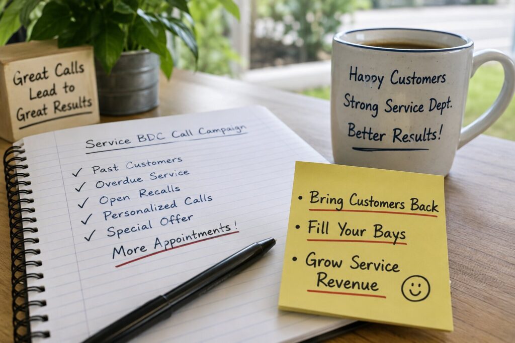 Targeted Service BDC Call Campaign Helped One Dealership Bring More Customers